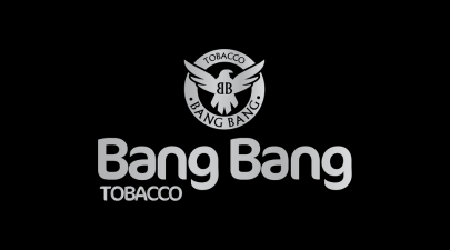 「Bang Bang Tobacco(バンバンタバコ)のロゴマーク。