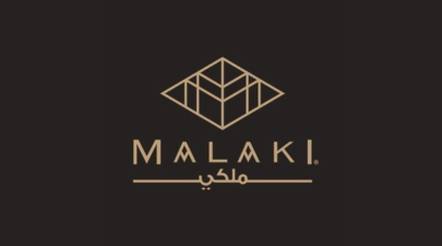 MALAKI(マラキ)のロゴマーク。中東発プレミアムシーシャブランドの高級感あるロゴ画像。